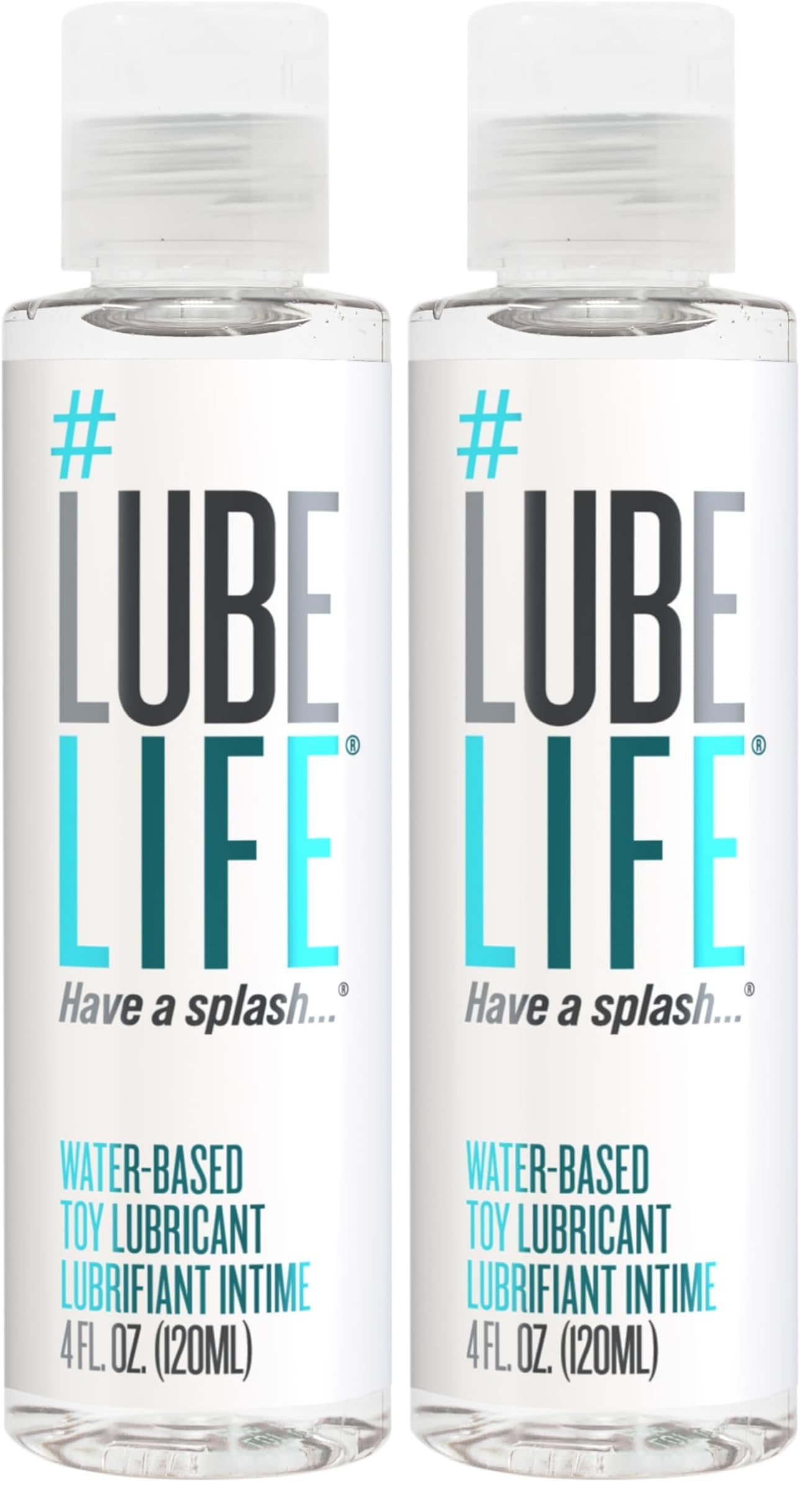 LubeLife Water Based Lube  Toy-Safe Personal Lubricant 4 Fl Oz (Pack of 2)  | eBay