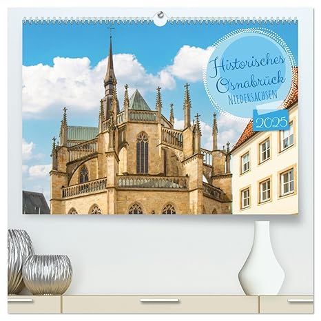Amazon Historisches Osnabrueck - Niedersachsen (hochwertiger Premium Wandkalender 2025 DIN A2