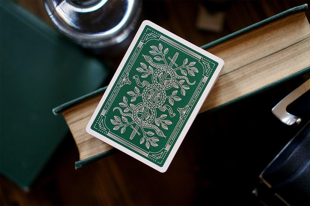 Green Monarch Playing Cards - Theory 11 Deck and Cipher Playing Cards Bag
