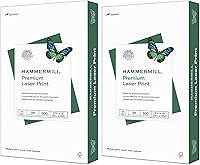 Vista 16 de Papel para impresora Hammermill, papel de impresión láser premium de 24 lb, 8.5 x 14 - 1 resma (500 hojas) - brillo 98, fabricado en los Estados
