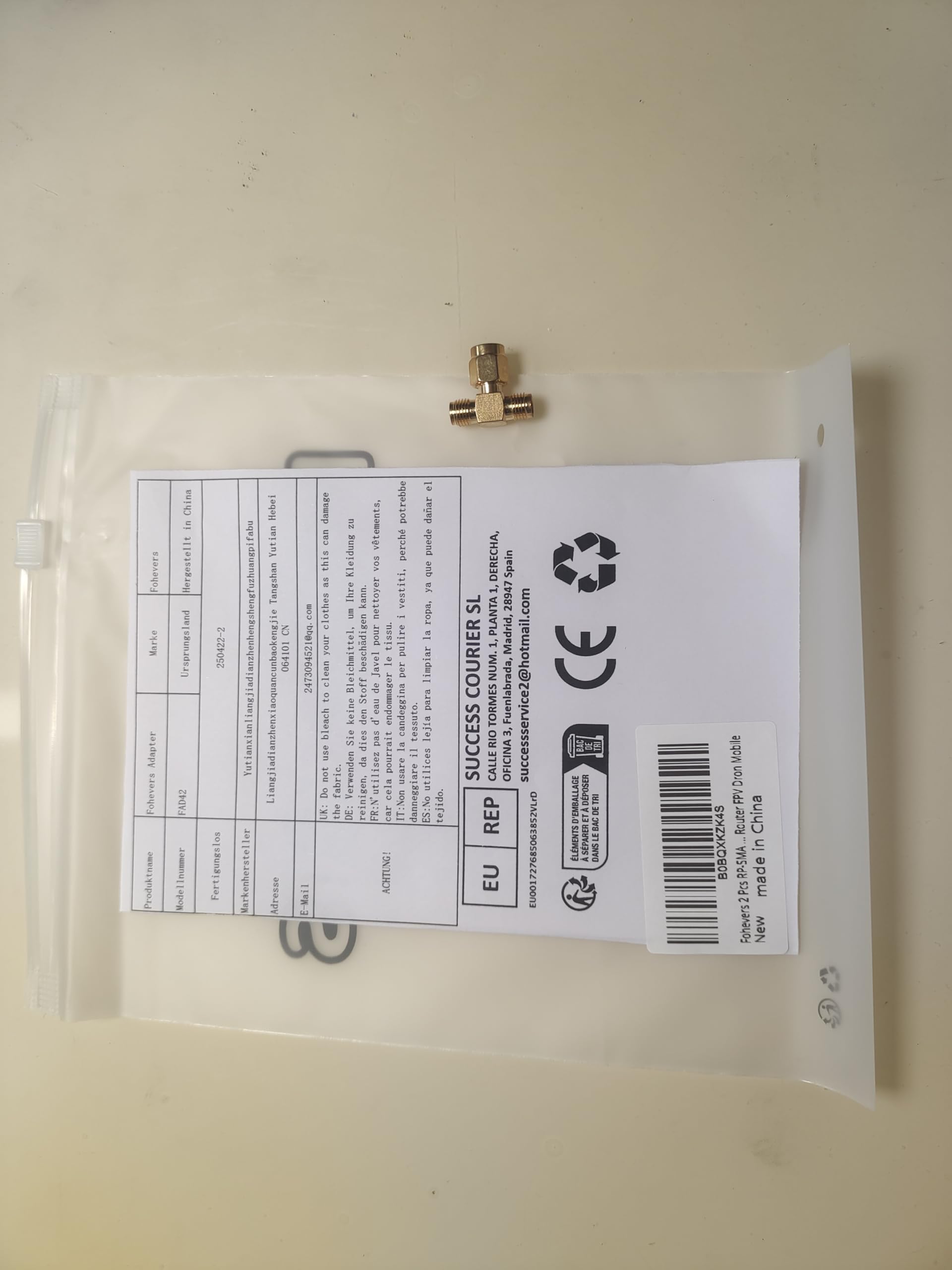 2 szt. RP-SMA męski na RP-SMA żeński na RP-SMA żeński adapter RP SMA złącze koncentryczne RF do anteny radia WiFi router FPV Dron Mobile