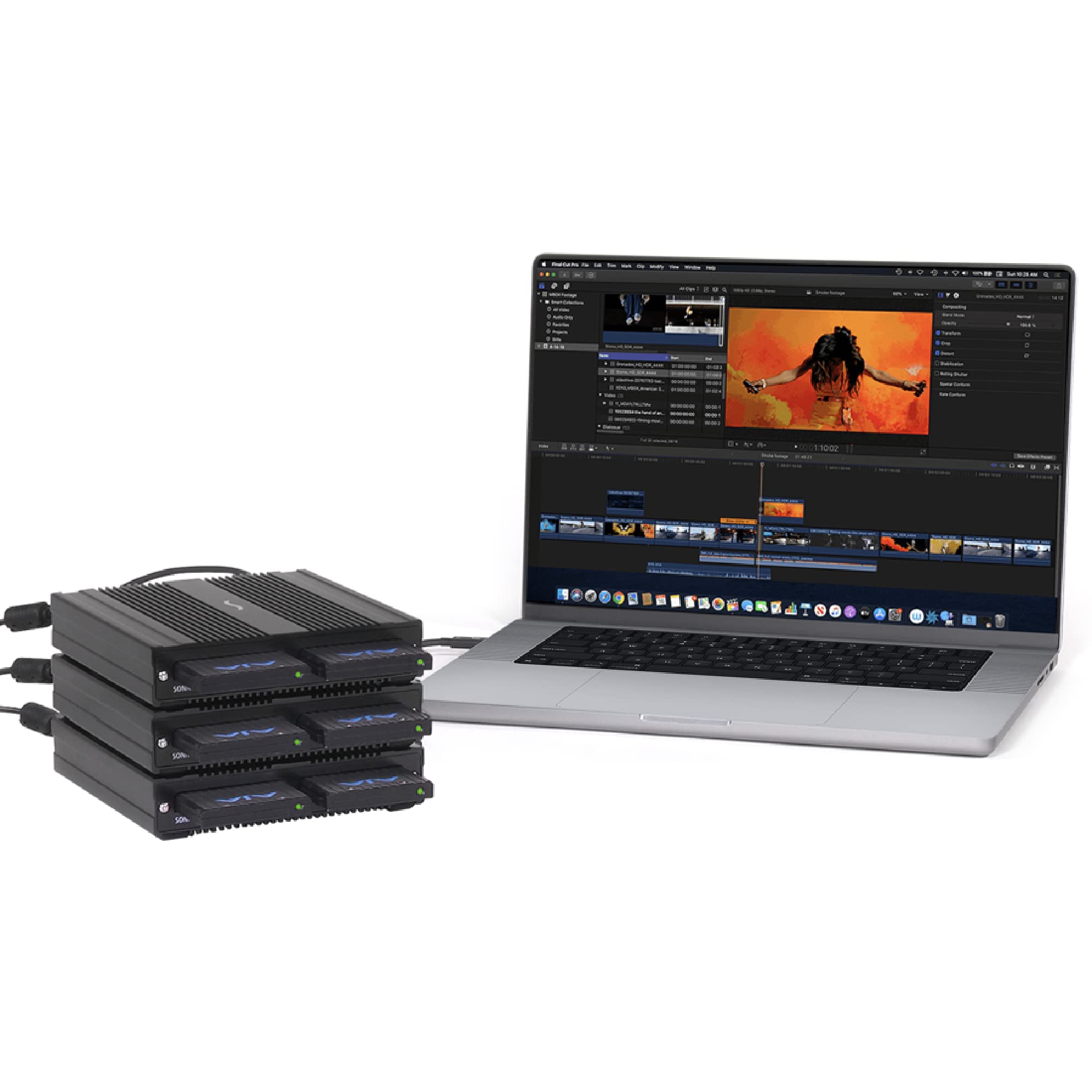 Sonnet SF3 Series Aja PAK Media Pro Lettore di schede