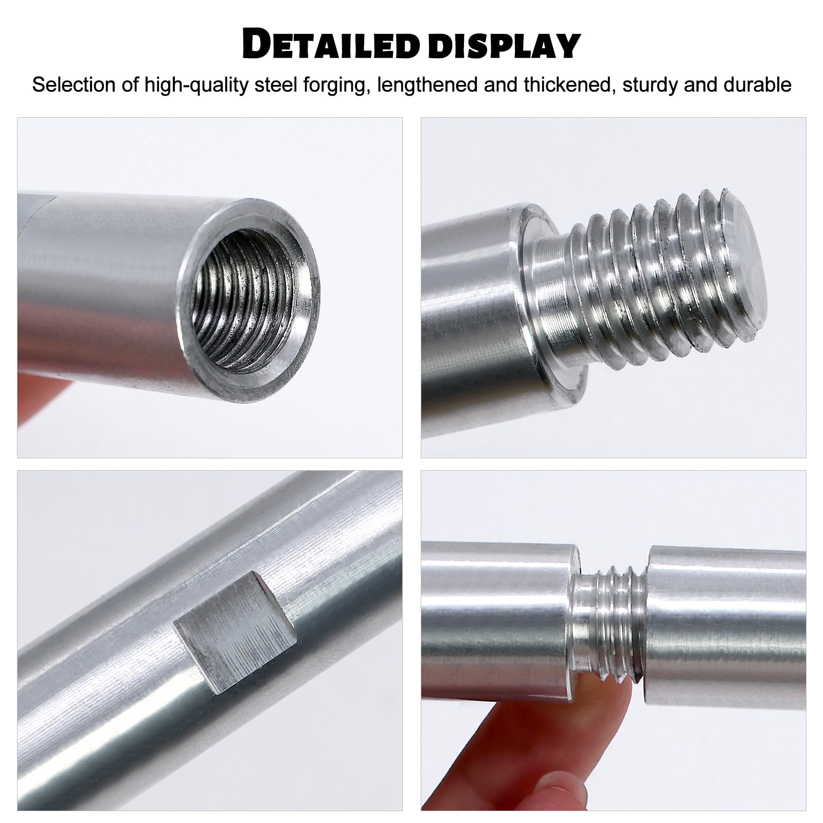 3 Pezzi M14 Prolunga Accessori per Smerigliatrice Angolare - 75mm, 100mm, 140mm Supporto Smerigliatrice Angolare