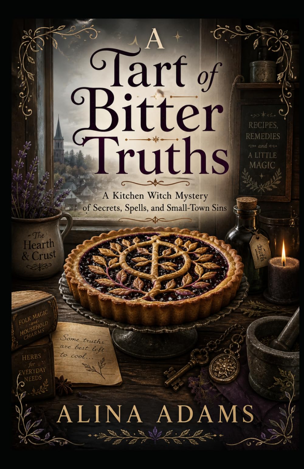 A Tart Of Bitter Truths: A Kitchen Witch Mystery Of Secrets, Spells, and Small-Town Sins