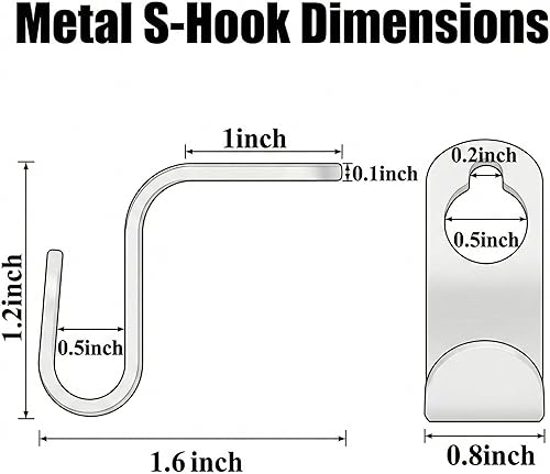 Miniatura 7 de Ganchos de conector para colgar – Paquete de 50 ganchos para colgar ropa – Percha que ahorra espacio para organizador de armario – Perchas en