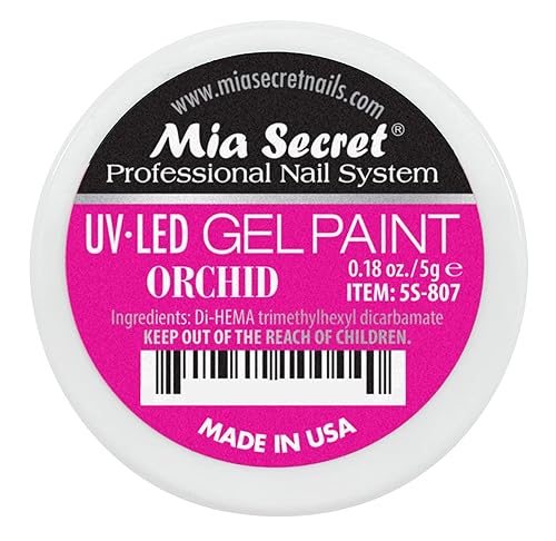 Miniatura 8 de Mia Secret Sistema de uñas profesional UVLED Gel Paint - 0.18 oz (algodón de azúcar)