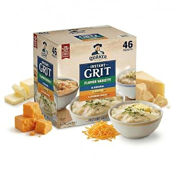 Premium Instant Flavor Grits Variety Pack, 46 Count, 45.4 oz 1 Pack - 46 Count