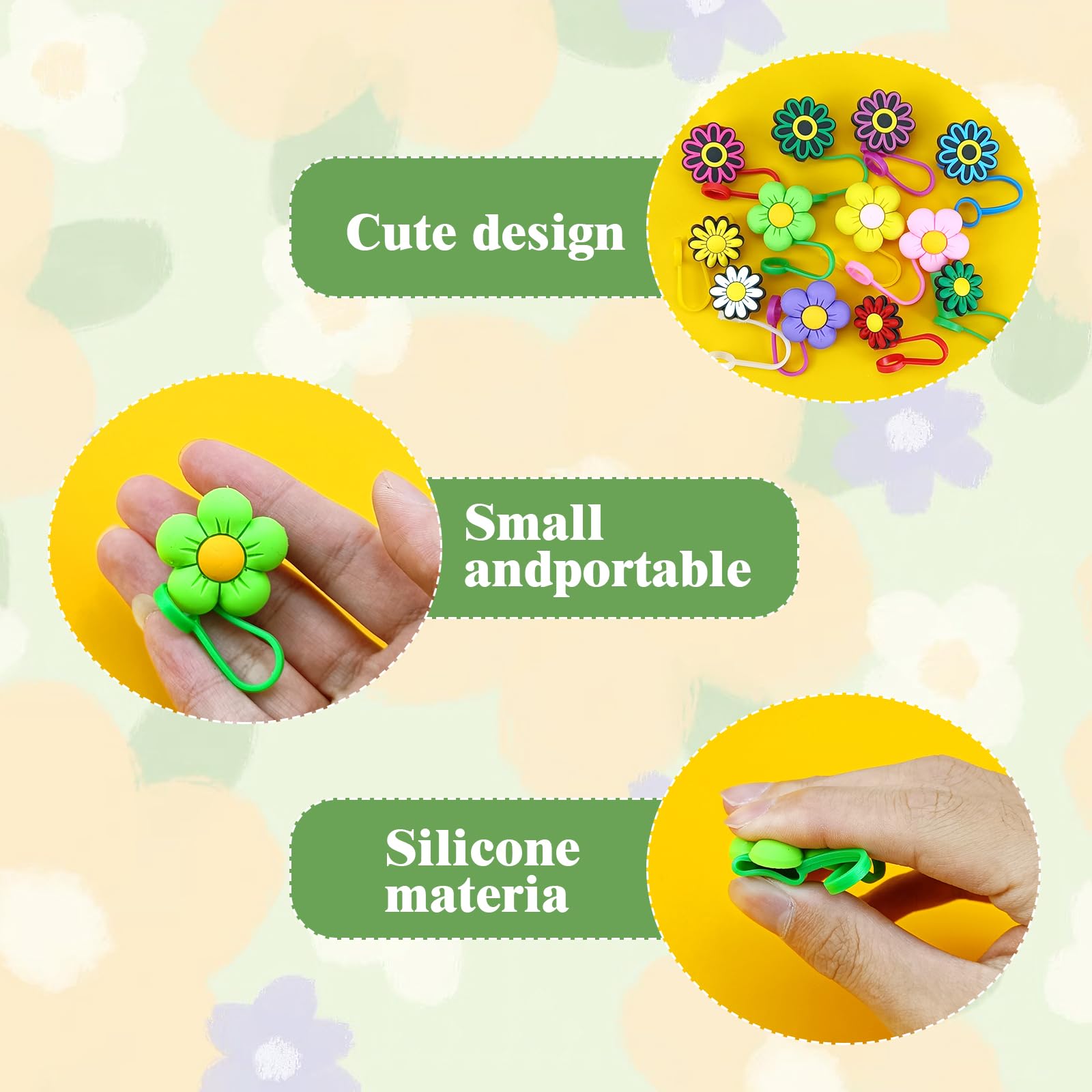 2 Copricannucce In Silicone Rosa A Forma Di Fiocco - Antipolvere E Antigoccia Per Cannucce Da 10mm - Accessori Riutilizzabili Per Tazze E Borracce