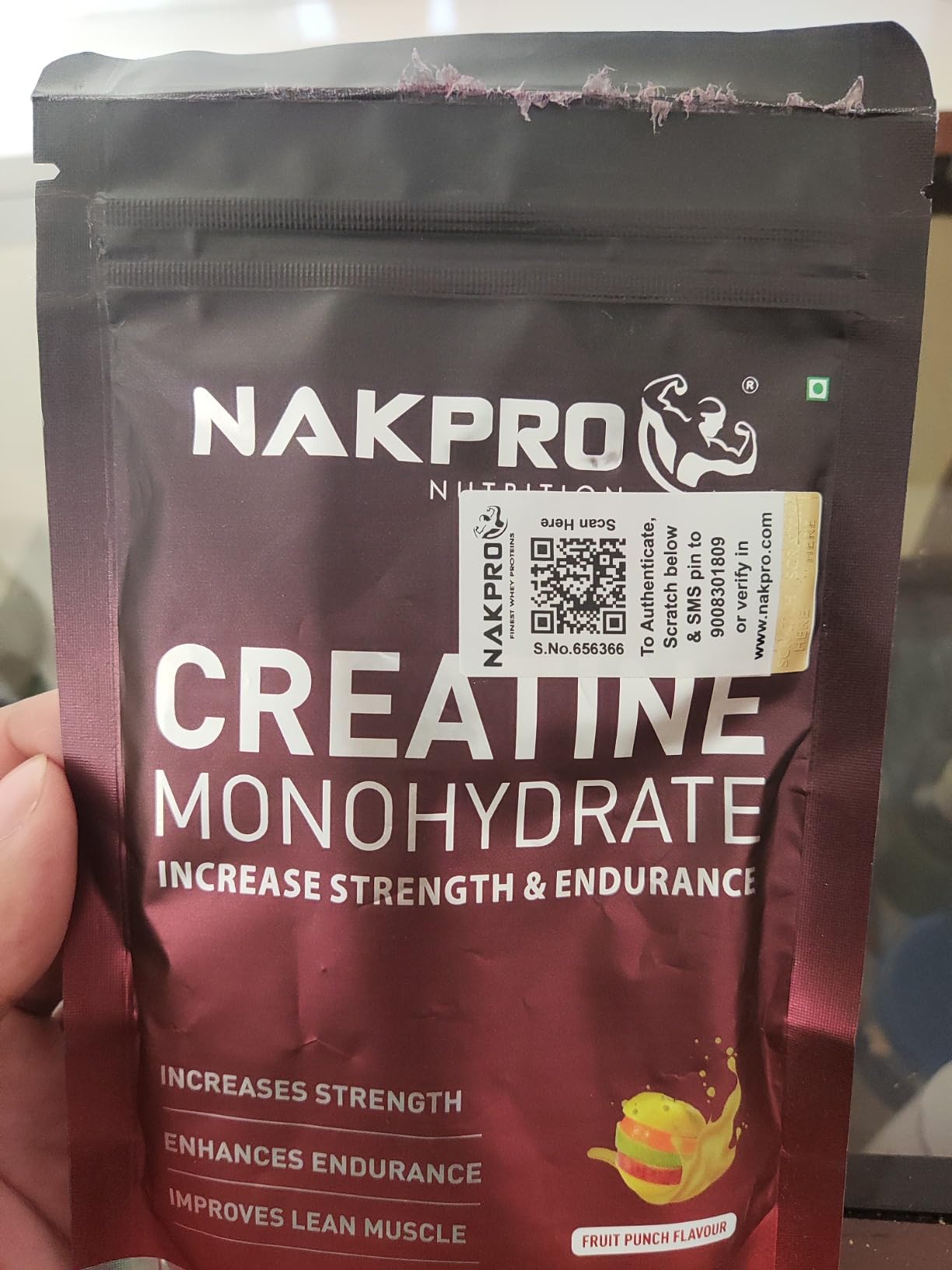 NAKPRO Micronized Creatine Monohydrate Powder Increases Strength ...