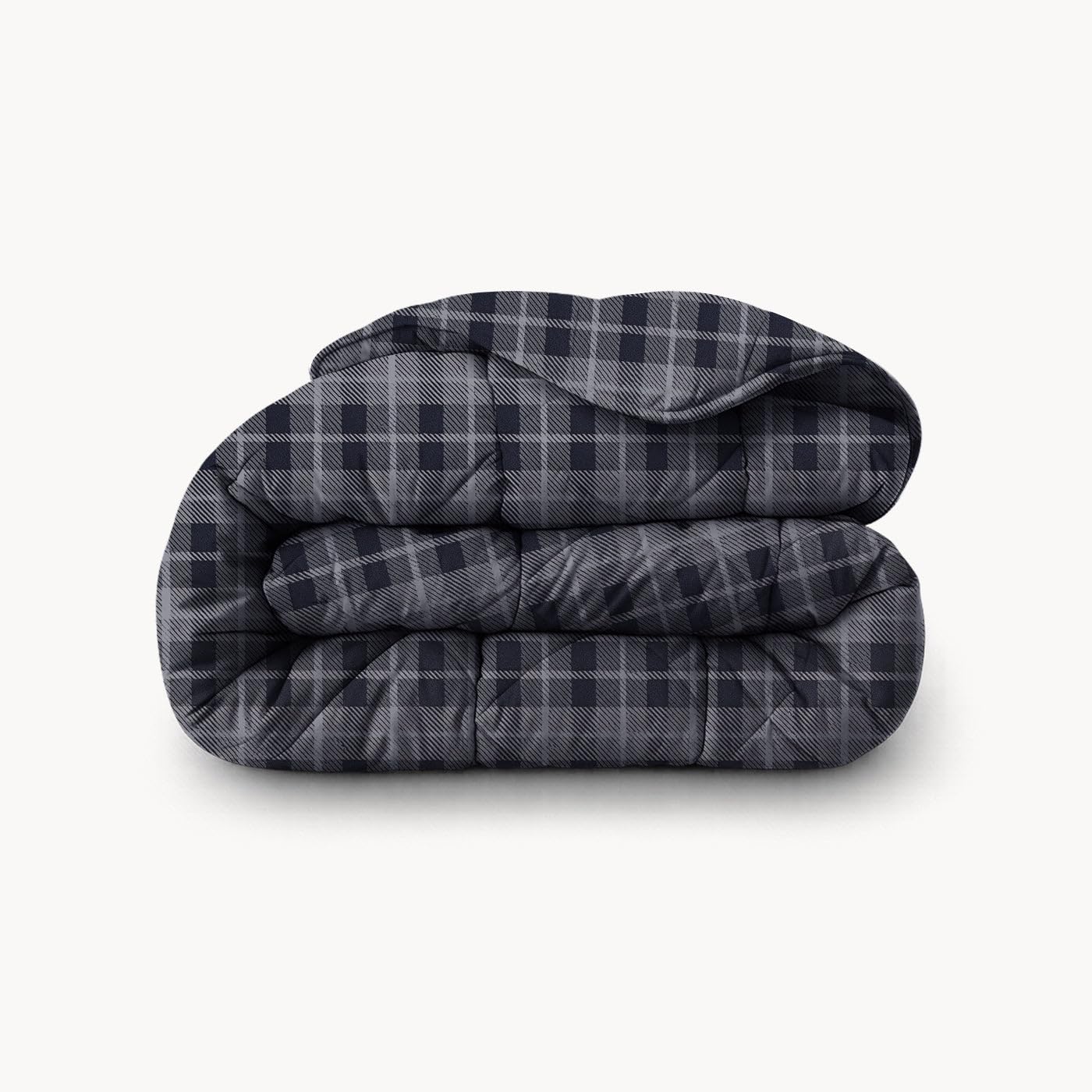 Edredón sin funda HappyBed Tartan 200x220 para olvidarte de ordenar la cama cada mañana