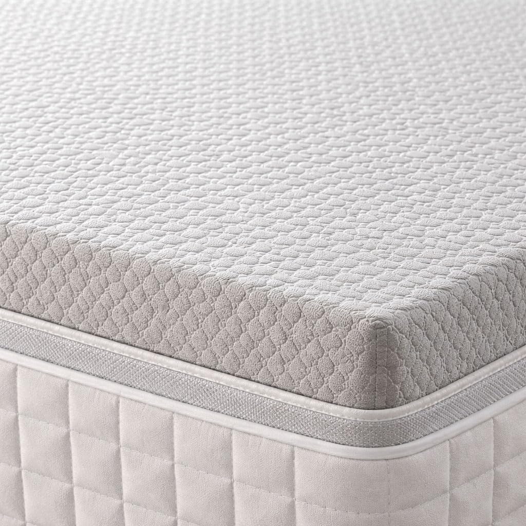 GEEMMA s.r.l. Topper singolo 85X195 Cm Memory Foam Ignifugo Sfoderabile, Certificato classe 1IM Correttore Materasso per hotel o Strutture Ricettive, Made in Italy - MOD. FIRESAFE