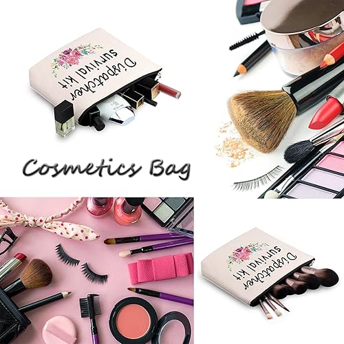 Miniatura 3 de WCGXKO Dispatcher Kit de supervivencia con cremallera bolsa de maquillaje regalo para 911 operador despachador de emergencia, Supervivencia del