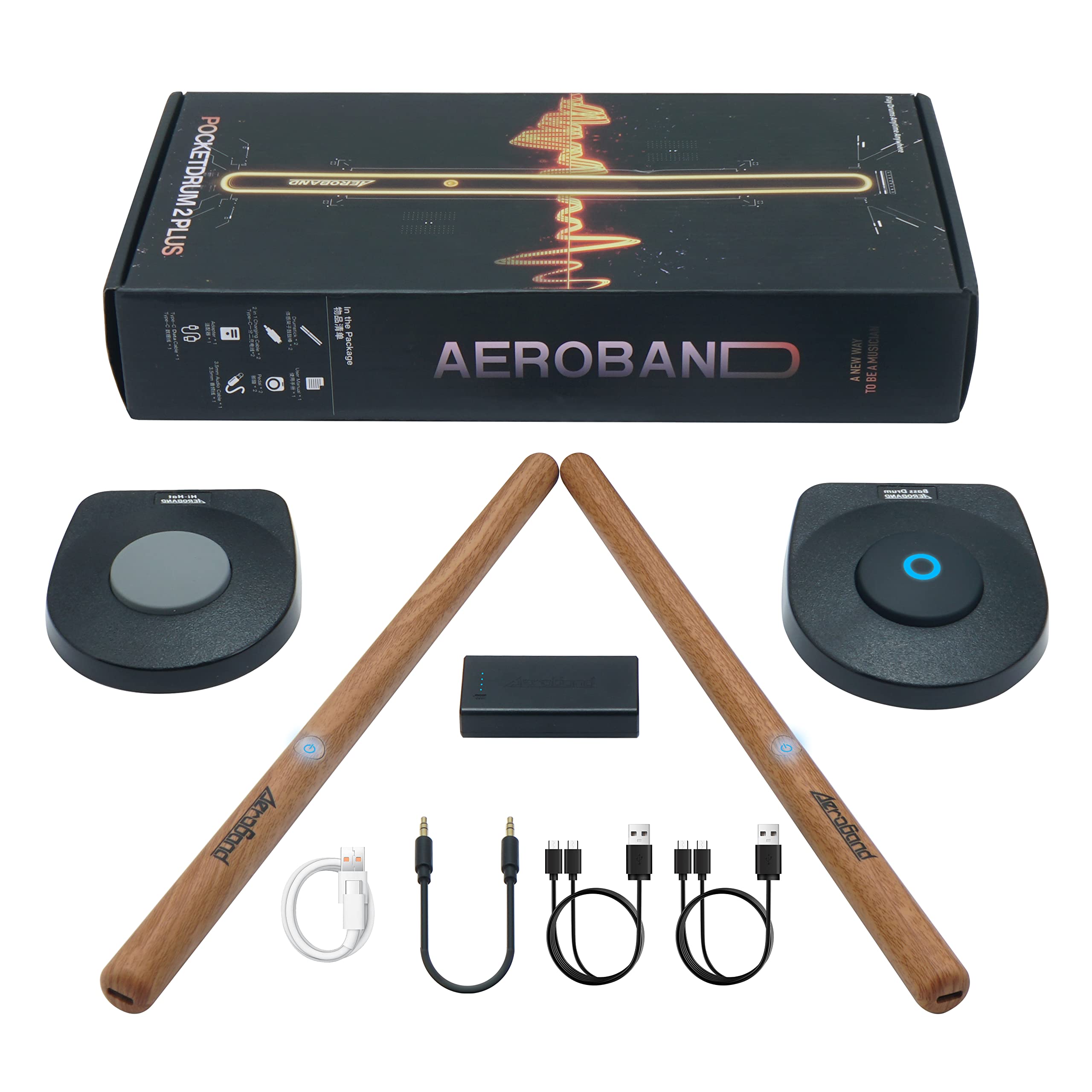 Amazon.co.jp: AeroBand PocketDrum Electric Air Drum Set Air 