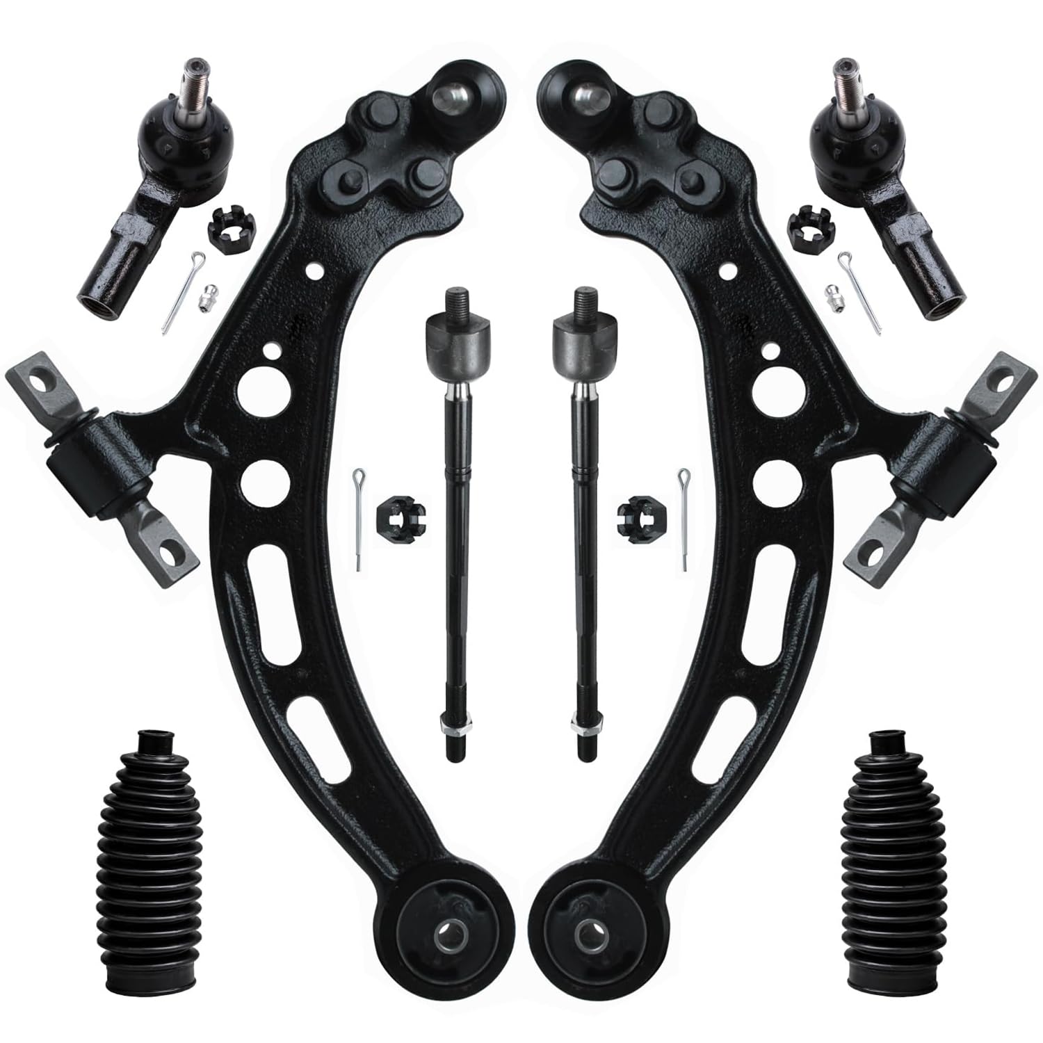 Detroit Axle - 8pc Front End Kit for 92-01 Toyota Camry Lexus ES300, 95-97