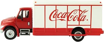 KOKUSAI BOOEKI Coca Cola Series Beverage Delivery Truck, Metal Body & Chassis 1/87 Scale 870001