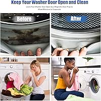 Vista 4 de Soporte para Puerta de Lavadora, Magoog Soporte para Puerta de Lavadora de Carga Frontal, Mantiene la Puerta de la Lavadora de Carga Frontal Abierta