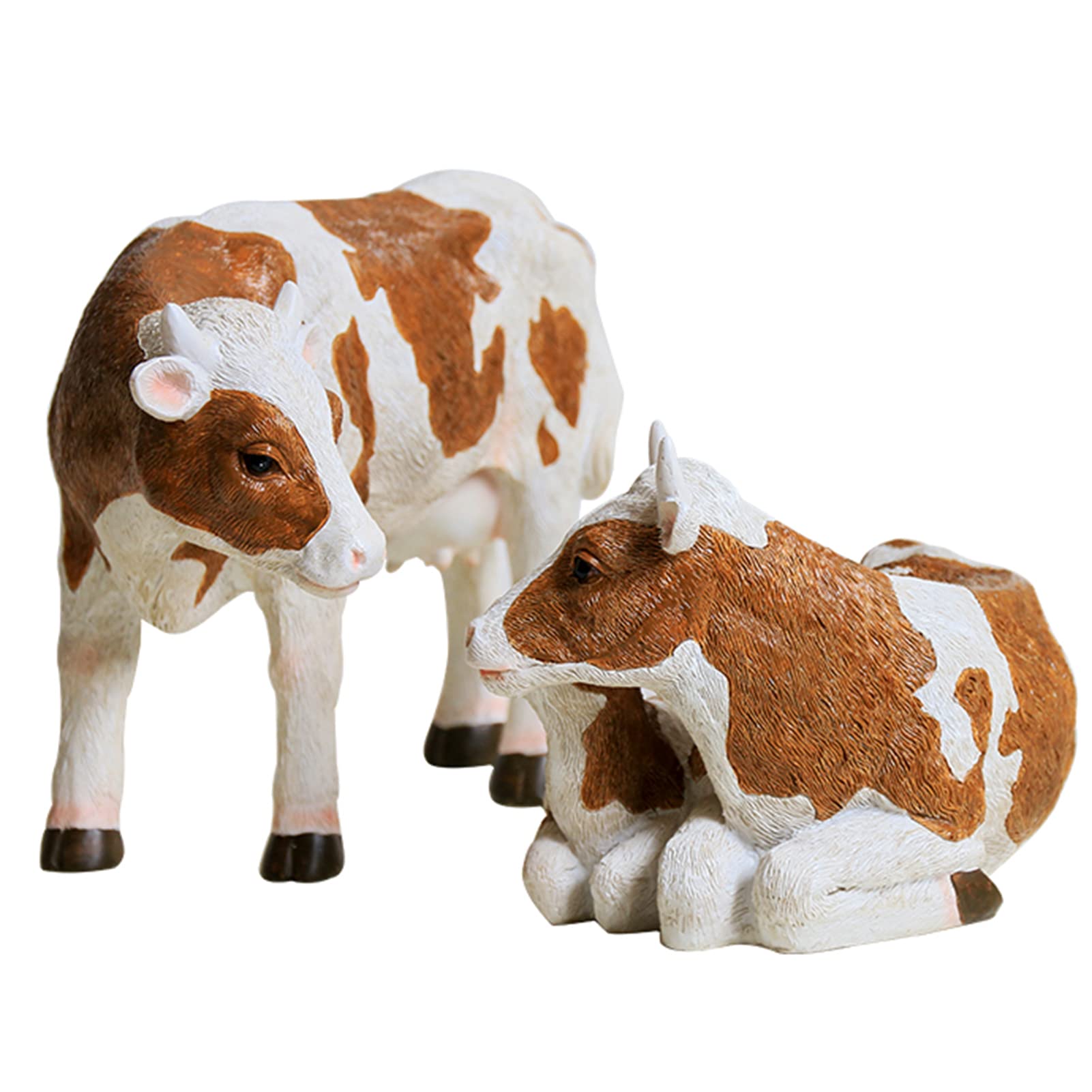 Décoration de maison vache pour égayer un espace extérieur terne