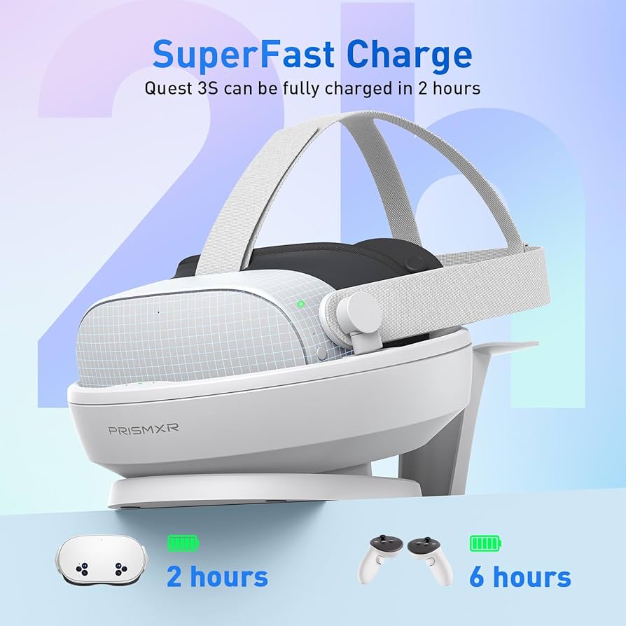 Amazon.com: PRISMXR Charging Dock Compatible with Meta Quest