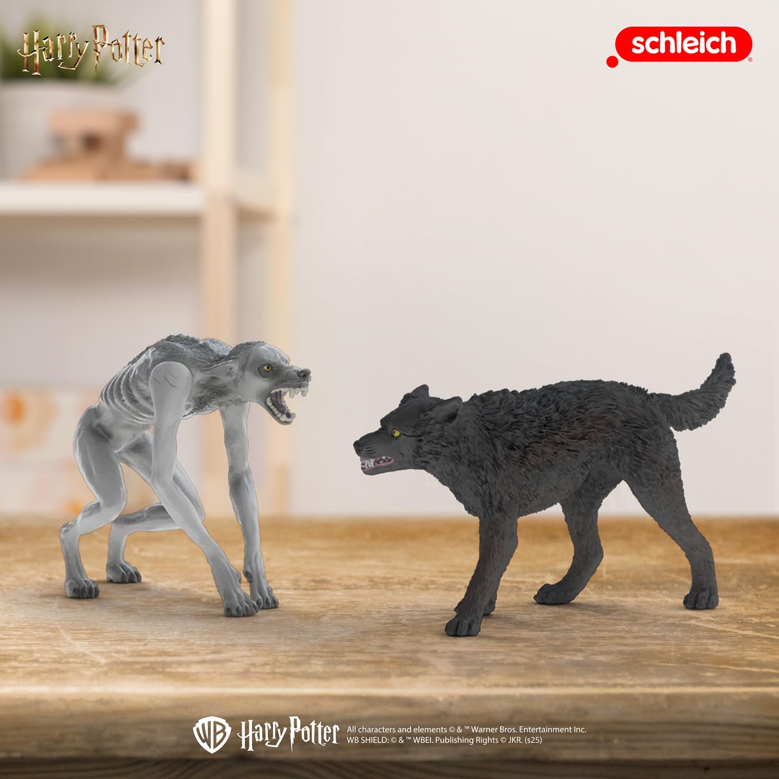 SCHLEICH Harry Potter - Werewolf vs Animagus Playset - Collectable Sirius Black & Lupin Figures - Wizarding World Toys for Kids Ages 6+ - Image 2