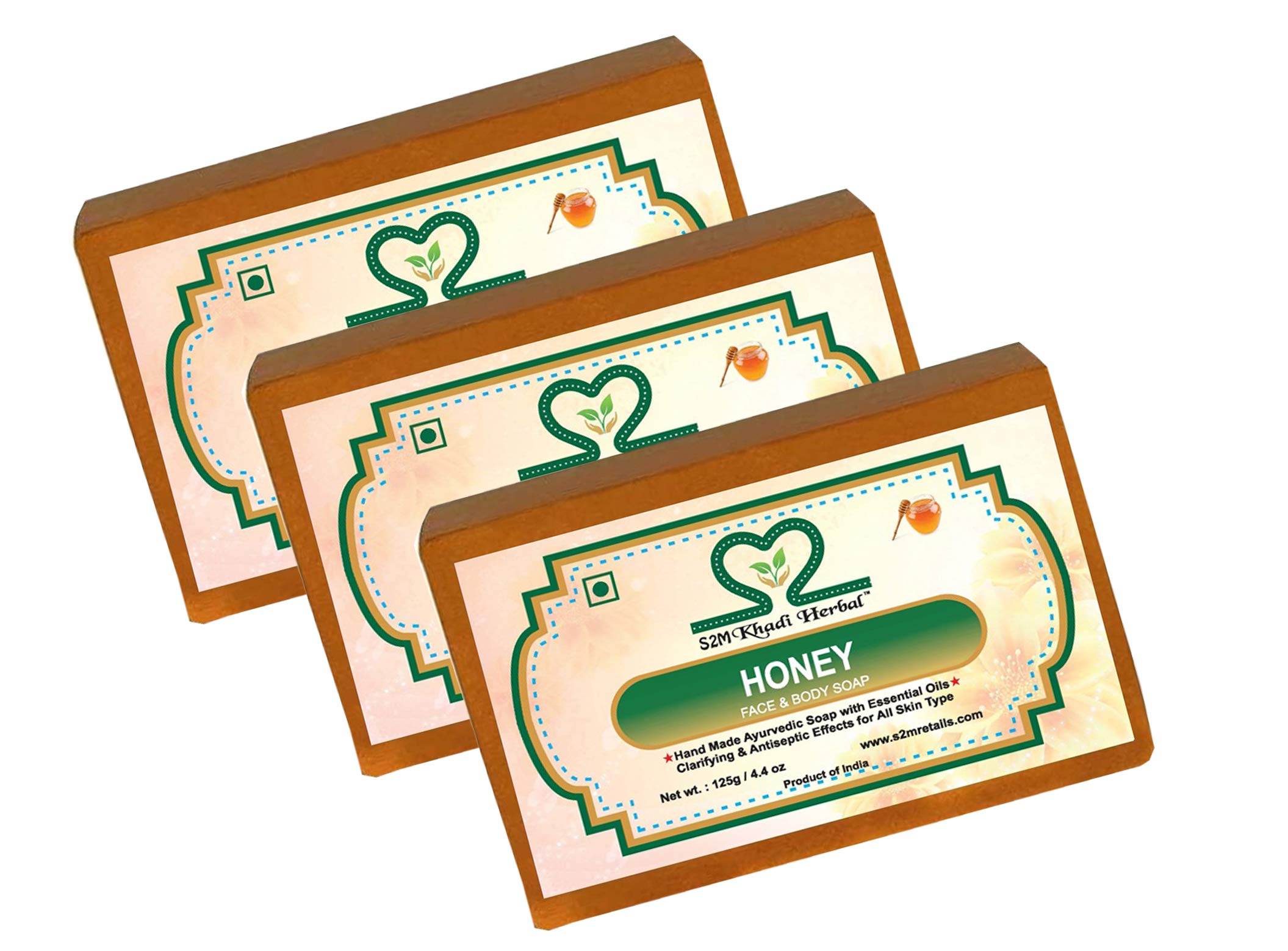 S2M Herbal Handmade Honey Glycerine Soap 375g