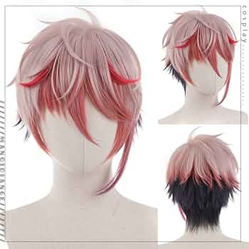 セット済みウィッグ　にじさんじ　セラフダズルガーデン　コスプレ VTuber Seraph Dazzlegarden セラフ・ダズルガーデン コスプレ