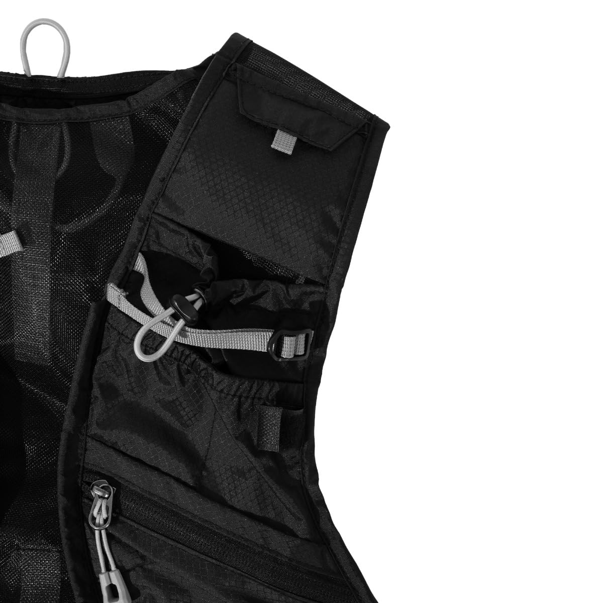 GymBeam Zaino Running Hydropack ProPace - Zaino Sportivo con Sacca Idrica da 2L, Gilet Idratazione Trail Running, Leggero con Cinghie Regolabili e Tasche Multiple