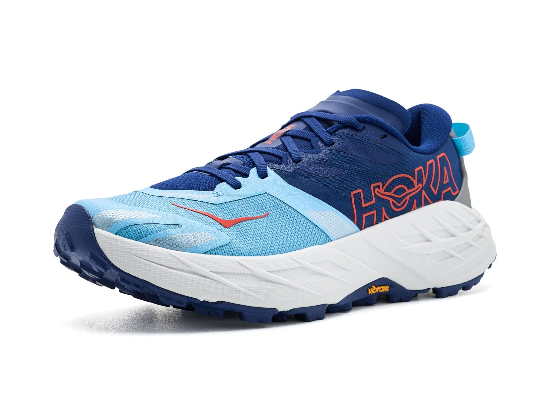 Hoka Womens Speedgoat 7, Blueberry/Cosmic Grey, 6.5