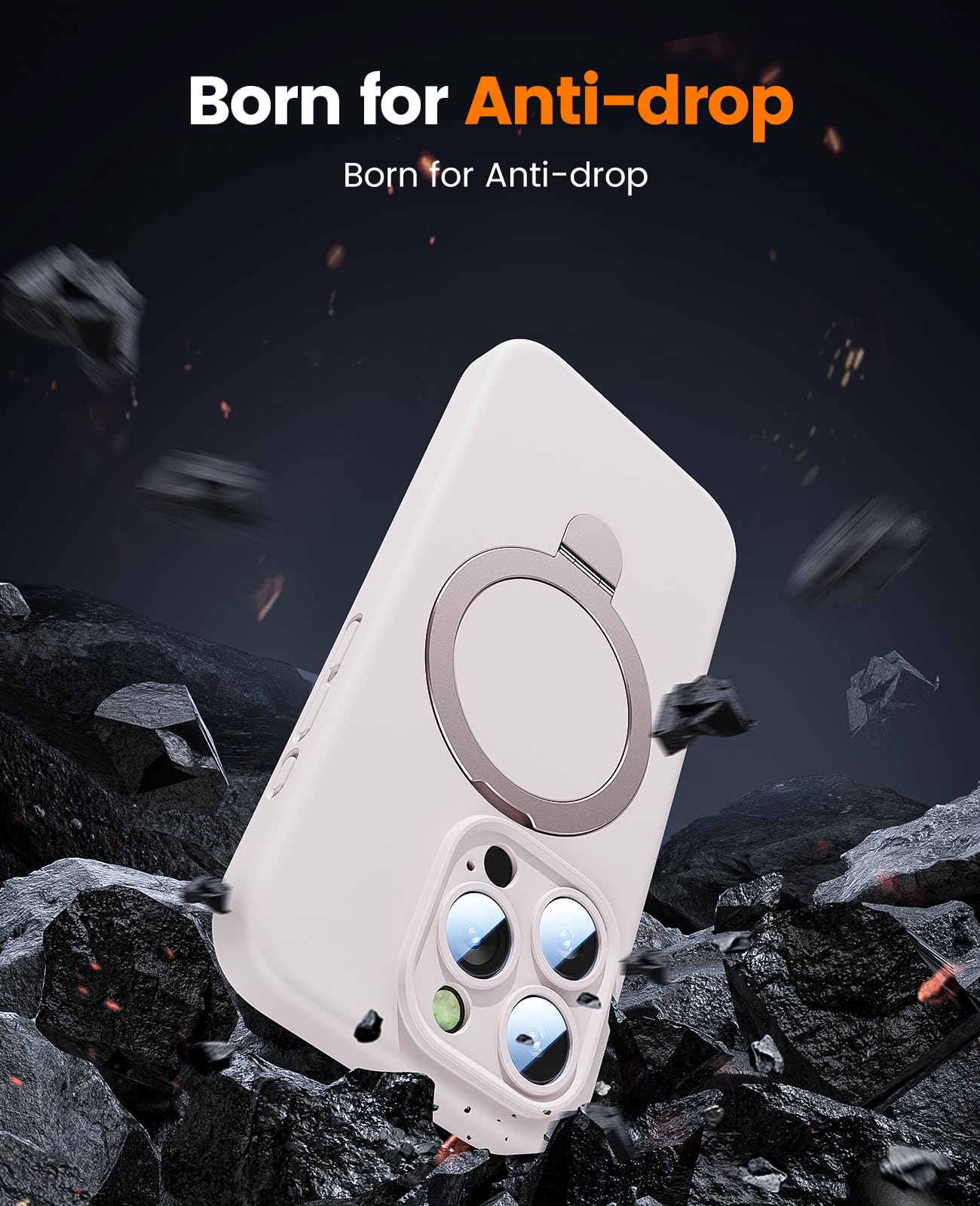 匿名配送❣️液体シリコンケース 磁気スタンド iPhone 15 Pro Amazon.co.jp: bitusado 液体シリコンケース 磁気スタンド付き iPhone