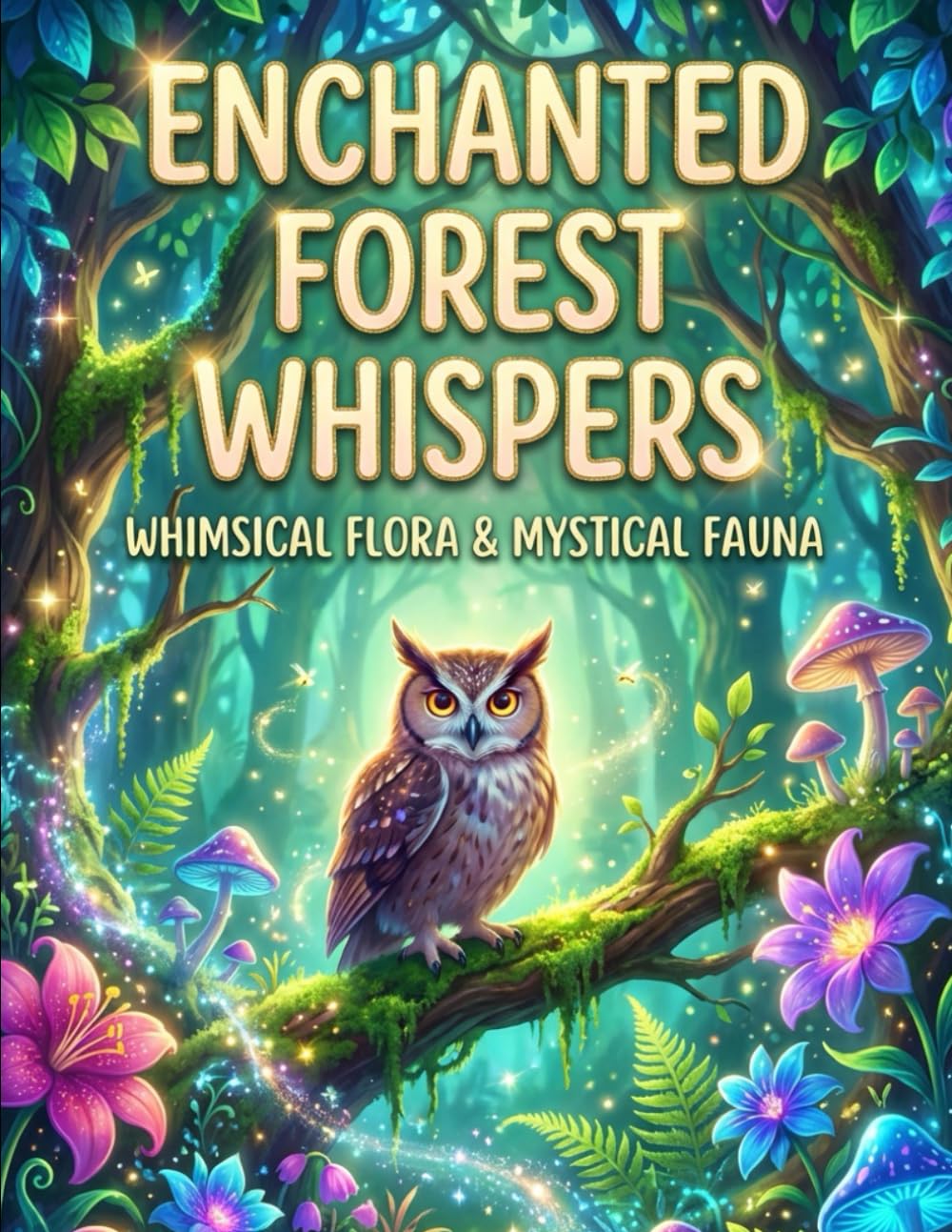 ENCHANTED FOREST WHISPERS: WHIMSICAL FLORA & MYSTICAL FAUNA