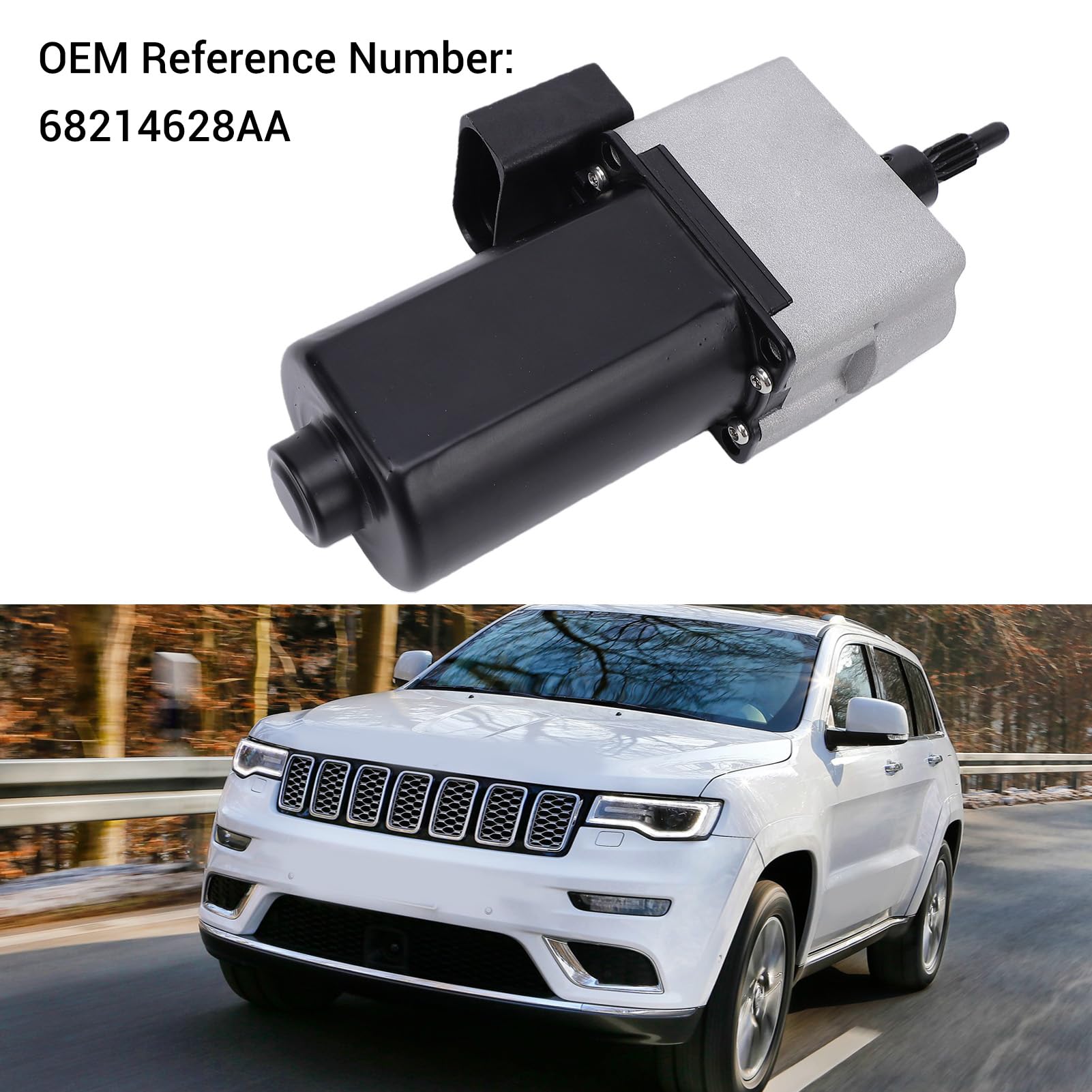 Acouto Silnik Osi Tylnej Blokady Mechanizmu Różnicowego Silnik Blokady Mechanizmu Różnicowego Siłownik Siłownik Tylnej Osi 68214628AA z Precyzyjnym Dopasowaniem
