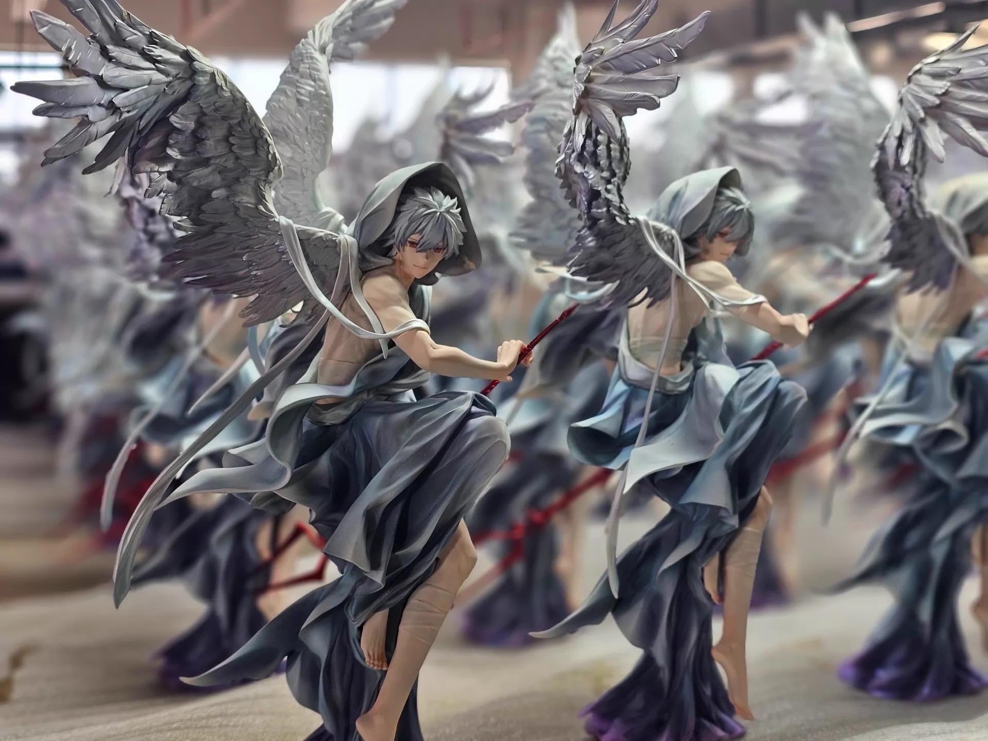 Amazon.co.jp: 渚カヲル 天使ver 1/6スケール ガレージキットシーンの
