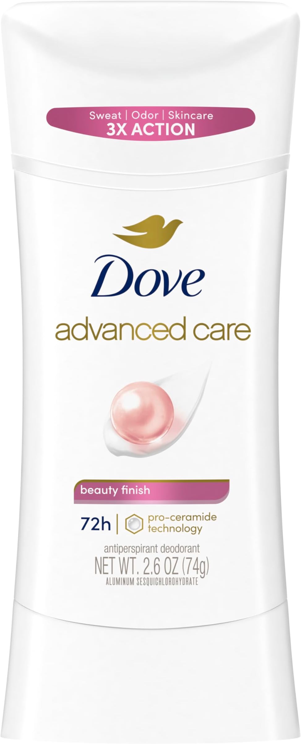 Unisex Advanced Care Antiperspirant Deodorant Spray , Beauty Finish 2.6 Oz