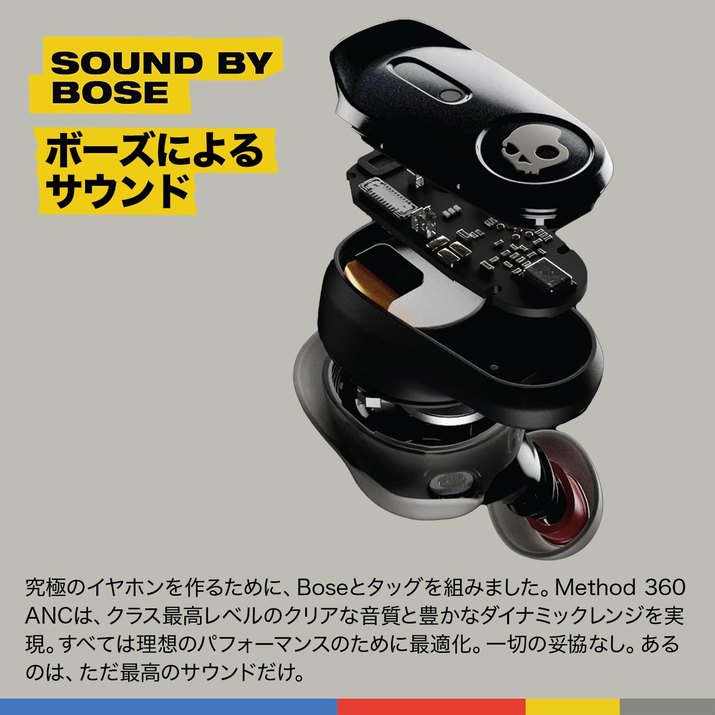 Amazon.co.jp: Skullcandy 公式ストア Method 360 ANC Wireless