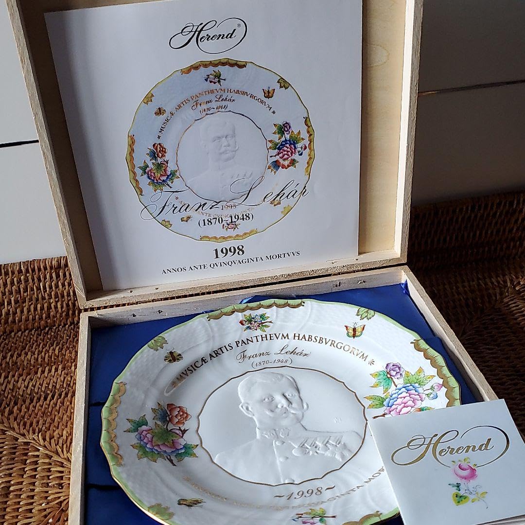 Amazon.co.jp: ヘレンド「ハプスブルクの音楽家」プレート 管理