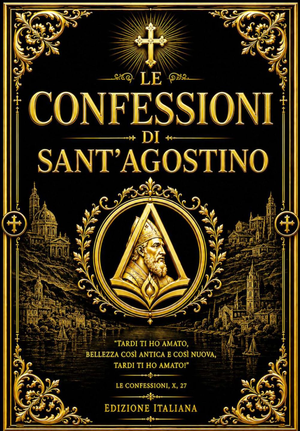 Le Confessioni di Sant’Agostino in Italiano : Capolavoro Immortale della Filosofia Cristiana, della Conversione Spirituale e della Ricerca della ... sulla Fede, la Grazia, il Peccato.