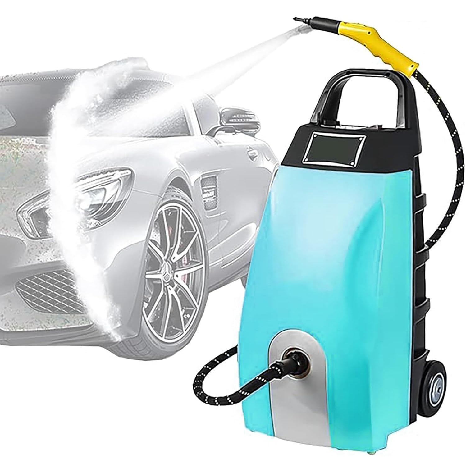 Steam Cleaner Handheld 2500W High Pressure Steamer for Cleaning Multi-Purpose Steamer for Home Use with 3 5L Water