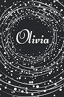 Vista 1 de Olivia Notebook Personalized name journal for women and girls, Personalized custom gift for Olivia. Lined Notebook Journal.