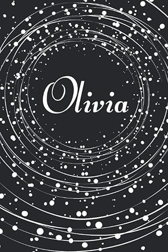 Olivia Notebook Personalized name journal for women and girls, Personalized custom gift for Olivia. Lined Notebook Journal.