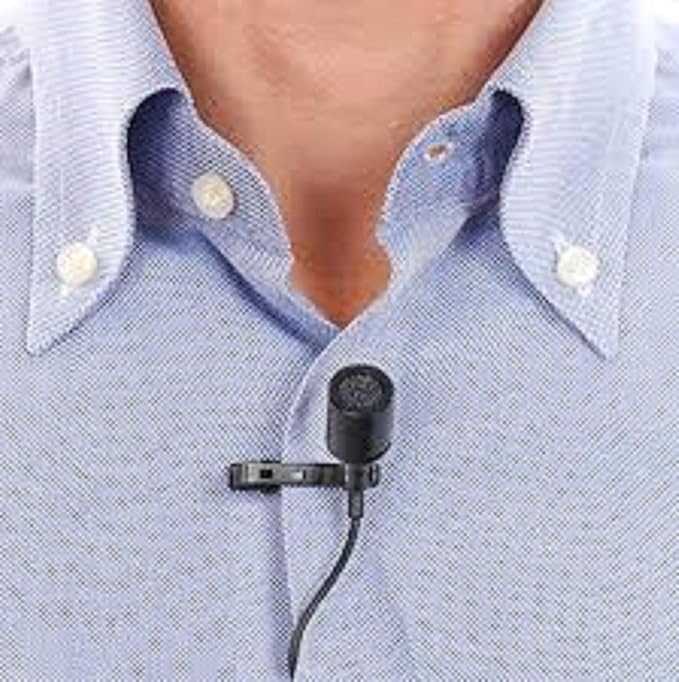 ssms Voice Recorder MicClip Collar Mike for CollerMake Vedio with