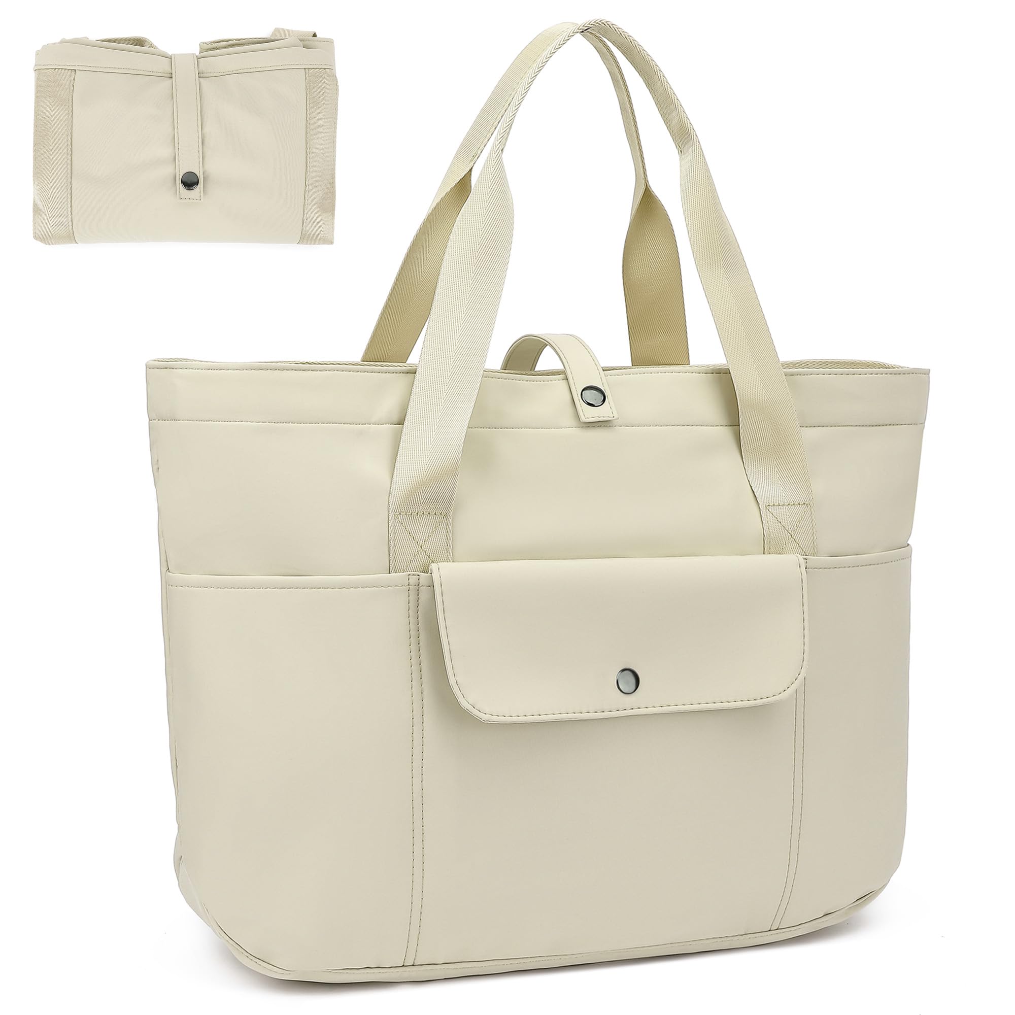 TANTOMI Handtasche für Damen – Eine geräumige Strandtasche, ideal für die Arbeit, die Schule und das Fitnessstudio