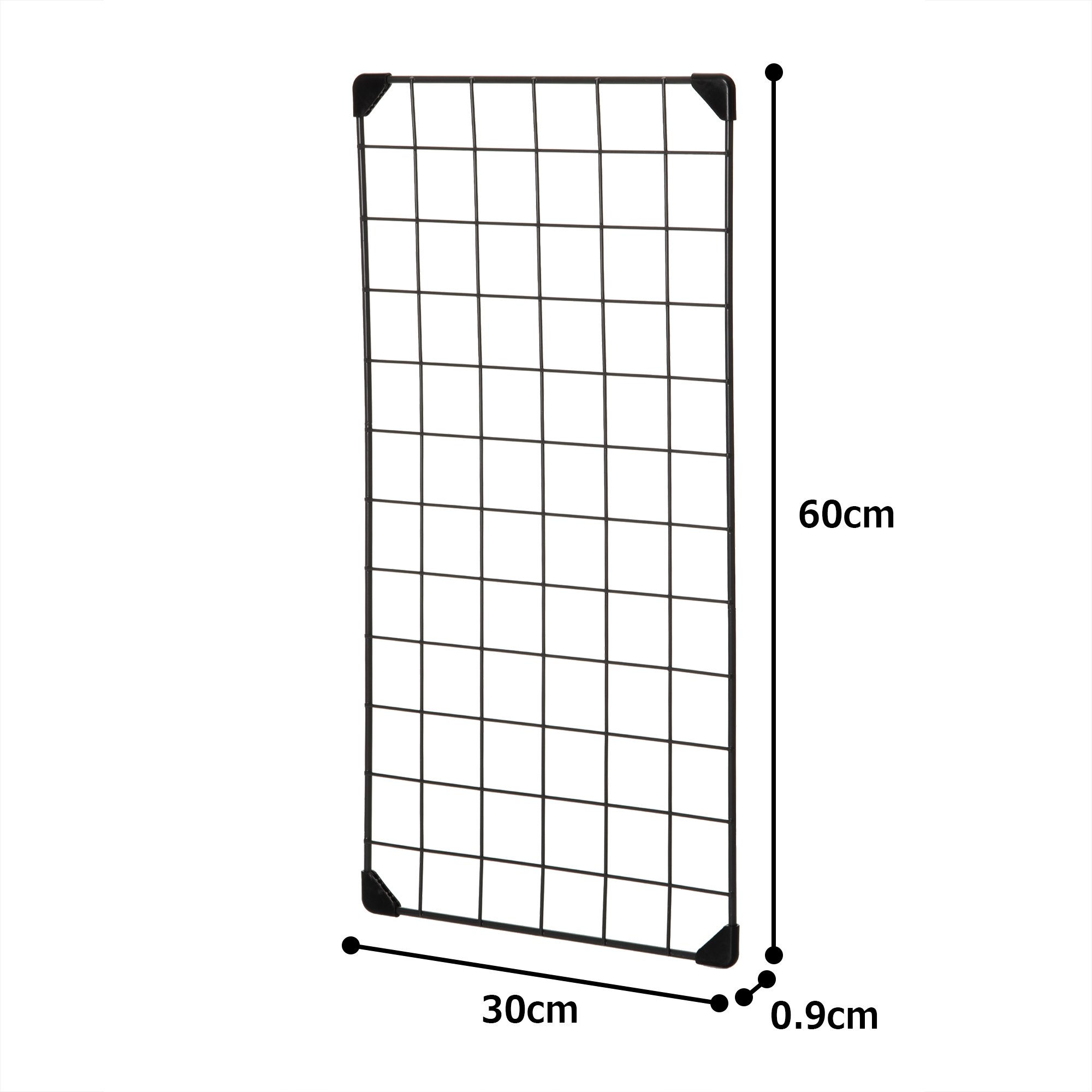 Amazon.co.jp: アイリスオーヤマ メッシュ パネル MPP-3060 ブラック