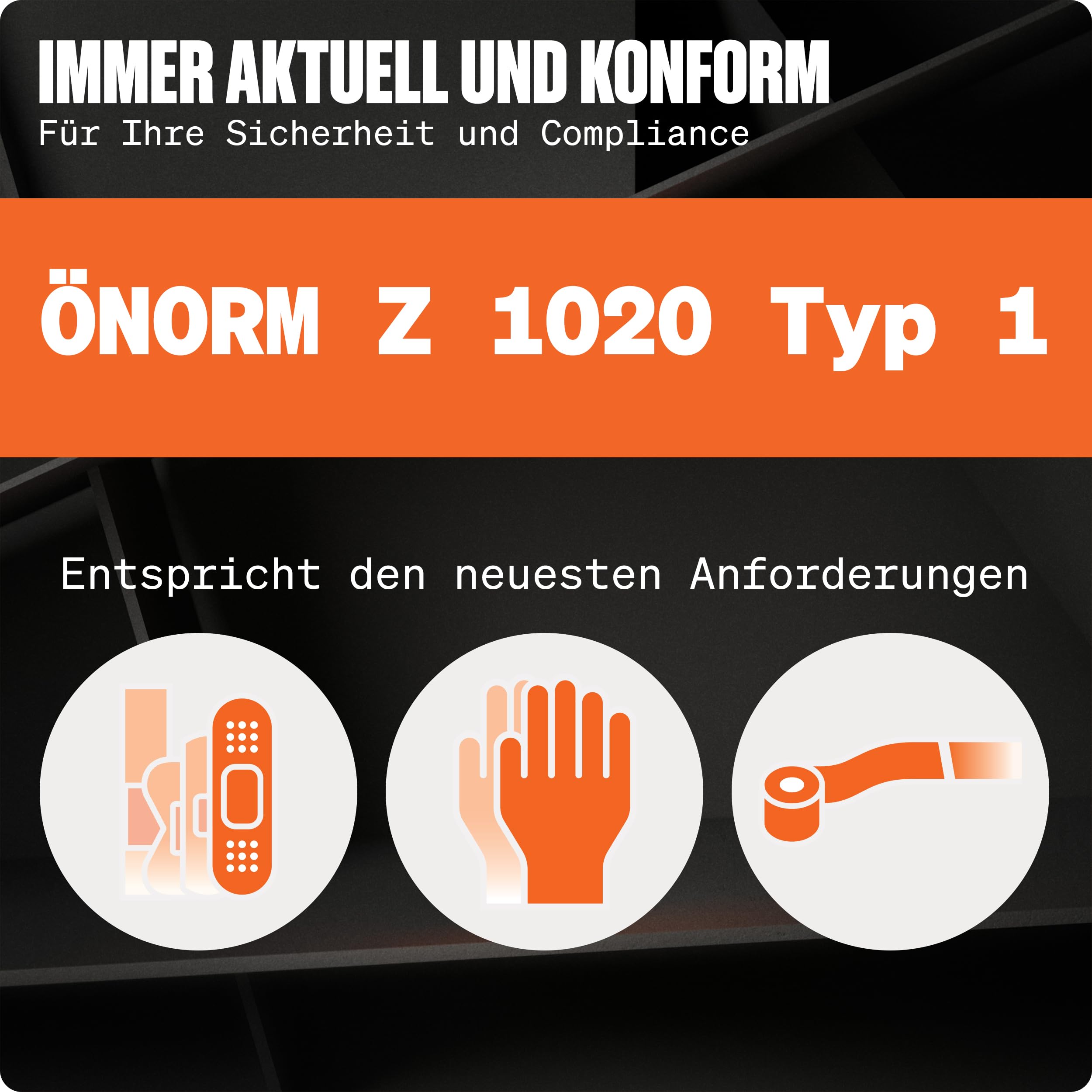 Erste Hilfe Nachfüllset ÖNORM Z1020 Typ1 inkl. Erste Hilfe Anleitung - Verbandskasten Nachfüllset Ö-NORM Z 1020 Typ 1 mit praktischen Innentaschen - ÖNORM Z1020 Typ1 Nachfüllset für Betriebe