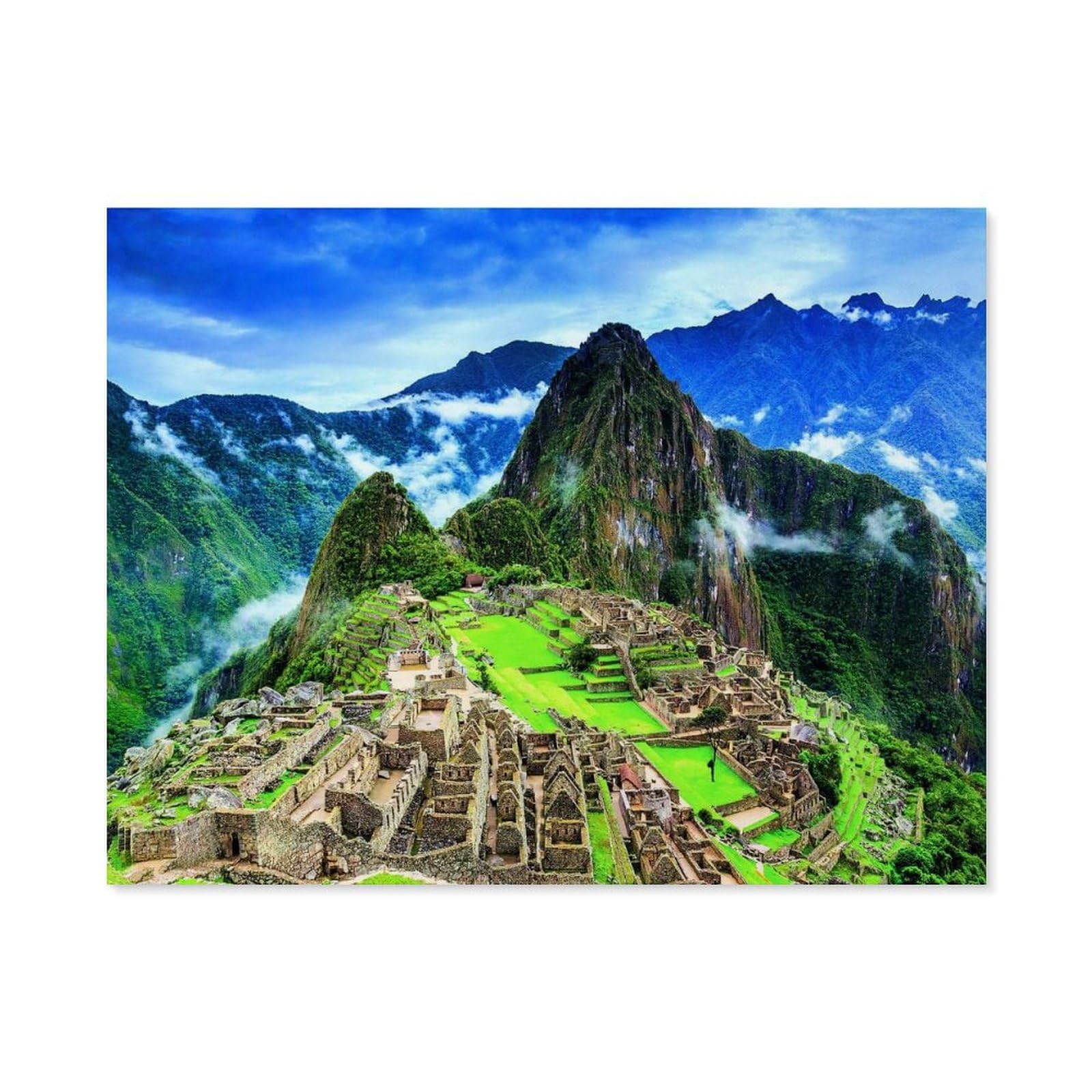 GSBRSNTS DIY Oil Painting Paint by Number Kit,Machu Picchu,DIY Painting by Number Kits Oil Paint Drawing Canvas Home Decor Gift(20x30cm-C45
