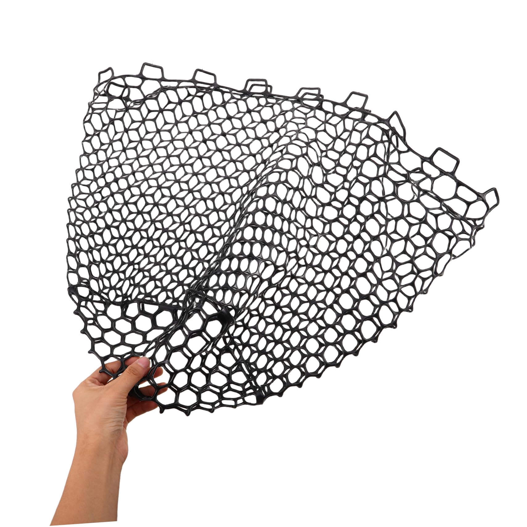 Yardwe Pesca Plegable de sin Mango Bolsa de Recambio Ligera con Malla de para Captura Eficaz de Peces Drenaje Rápido y Material Seguro para Pesca de Captura y Liberación
