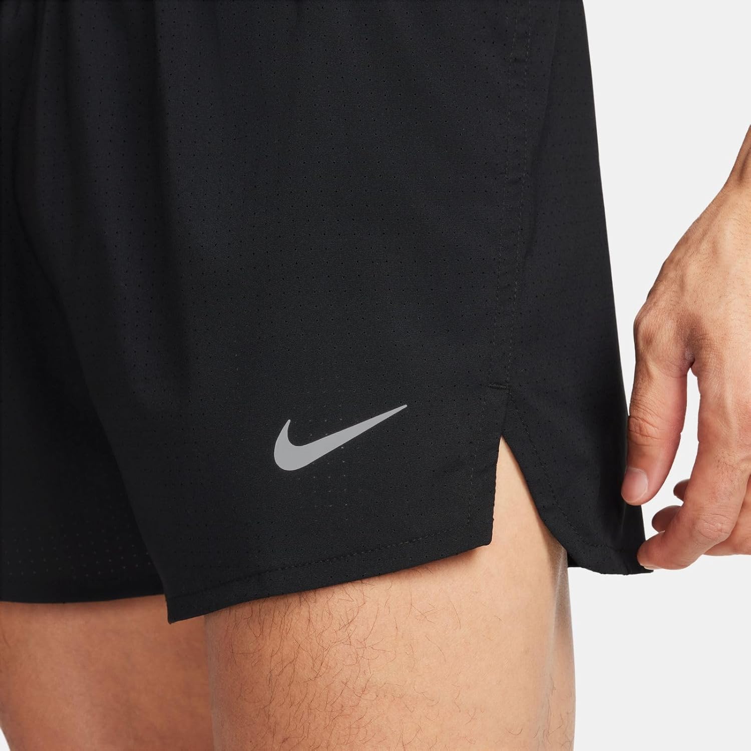 Nike Fast Men's Dri-FIT 3" Brief-Lined Running Shorts (Black/Black, FN3355-010)