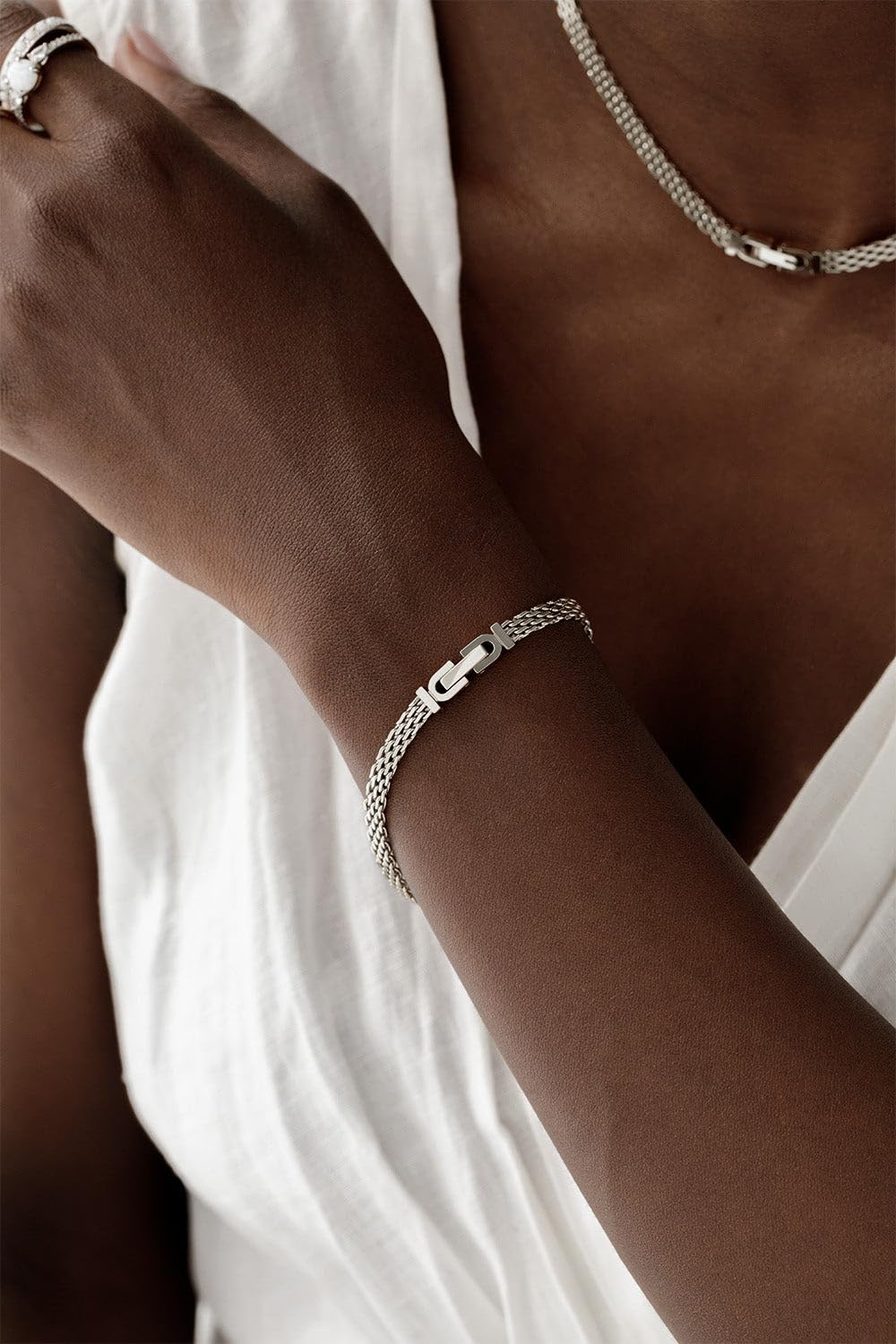 PAUL VALENTINE - Damen Armband Edelstahl