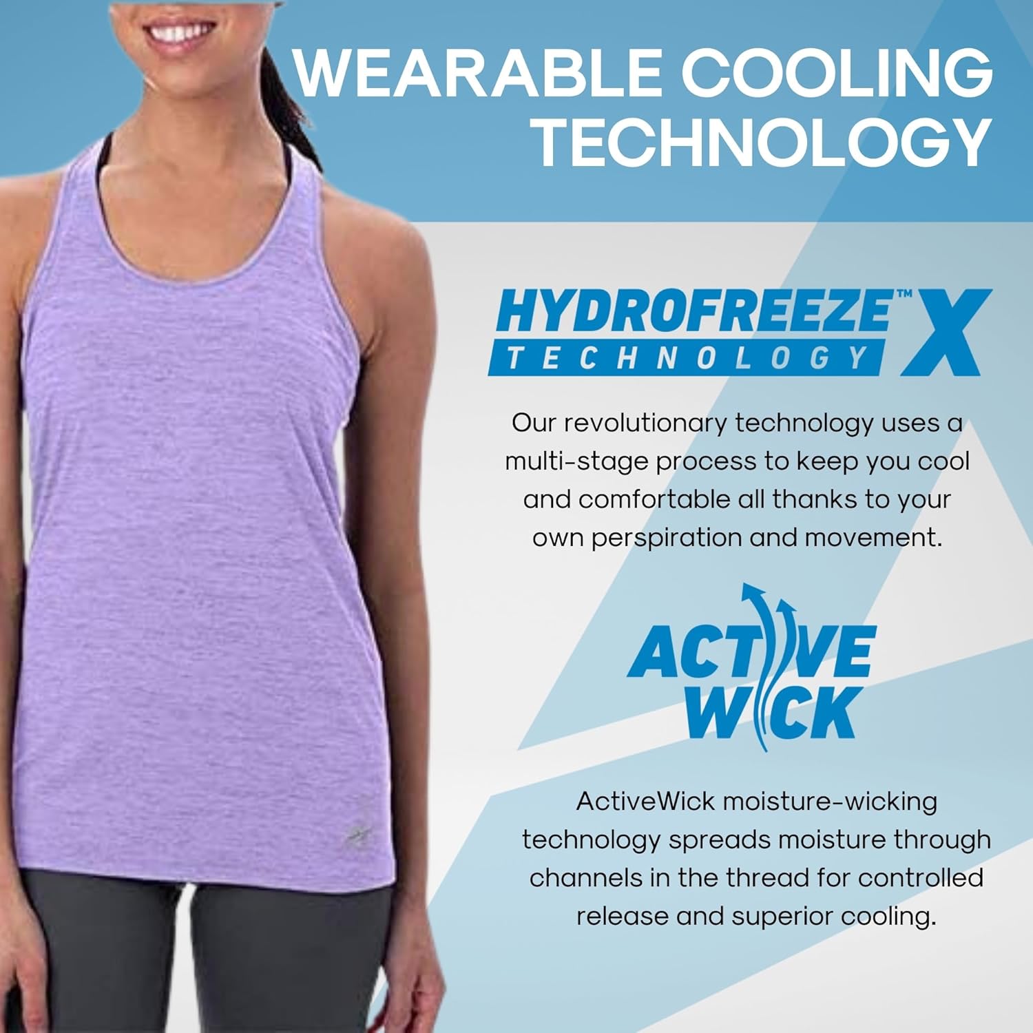 Arctic Cool Women's Tank Instant Cooling Moisture Wicking Performance UPF 50+ Tank Top