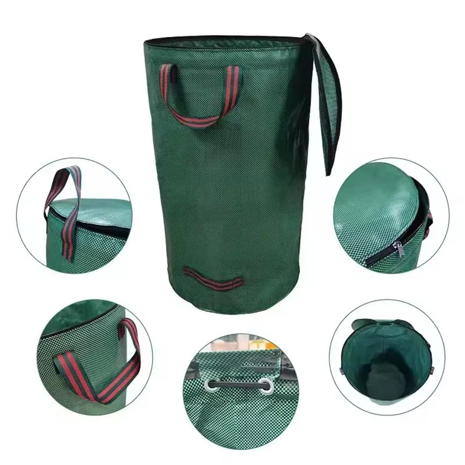 Bolsa para Residuos de Jardín Bolsa plegable for residuos de jardín con tapa