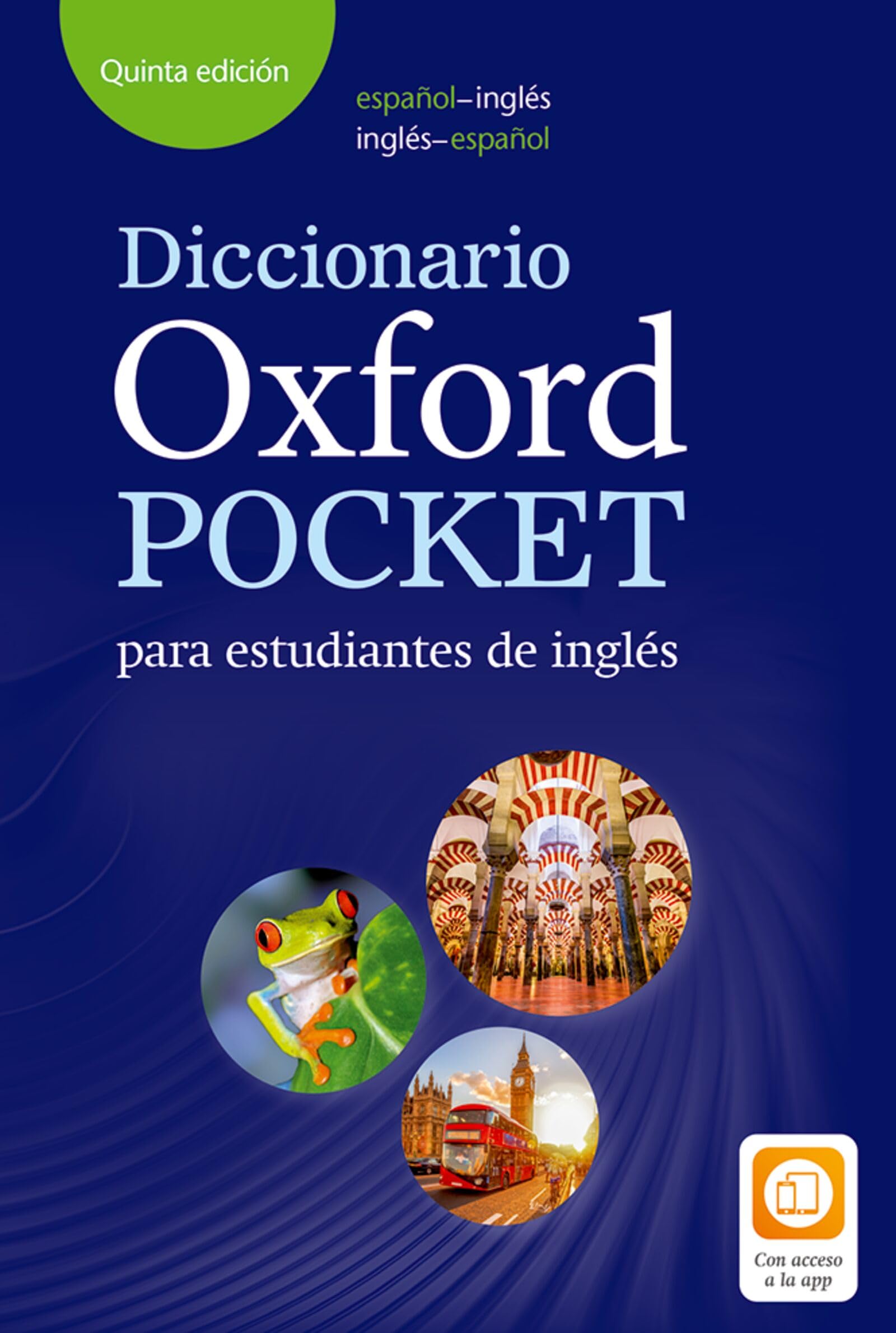 SPANISH Diccionario OXFORD POCKET para estudiantes de inglés ESPANOL ENGLISH New