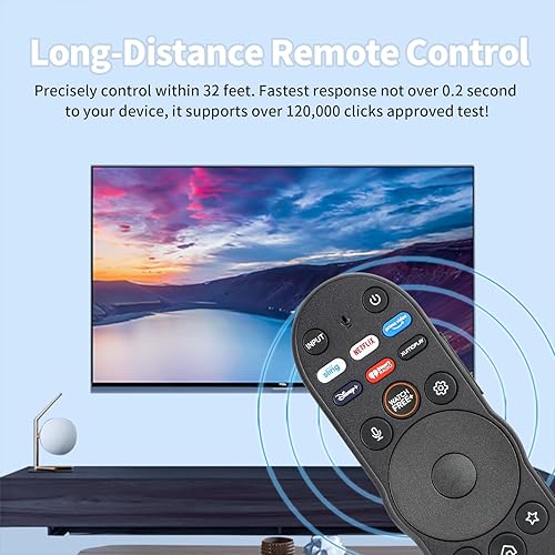 Miniatura 4 de XRT270R XRT270 Control remoto por voz compatible con Vizio Smart TV Smartcast 4K P-Series V-Series D-Series M Controlador de repuesto con botones